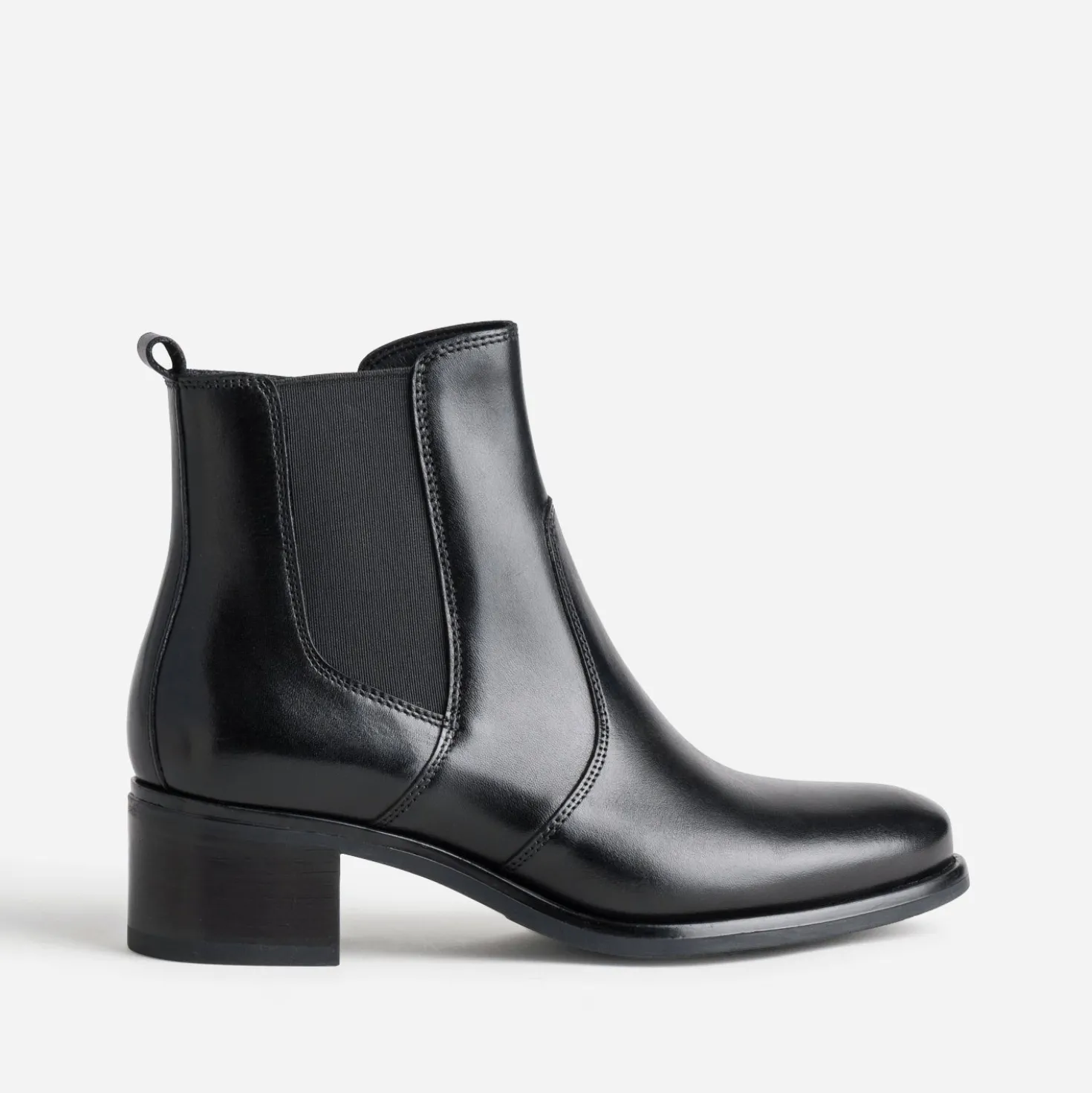 Boots noir cuir