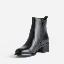 Boots noir cuir