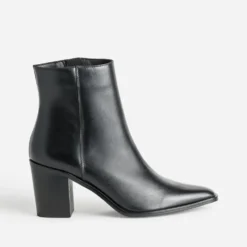 Boots noir cuir
