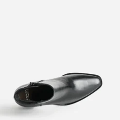 Boots noir cuir