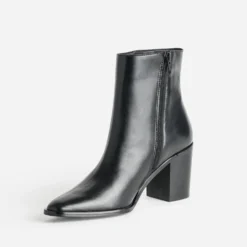 Boots noir cuir