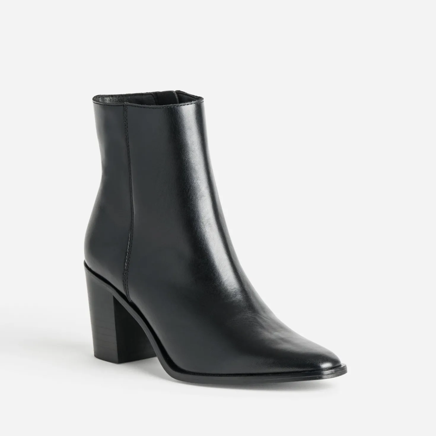 Boots noir cuir