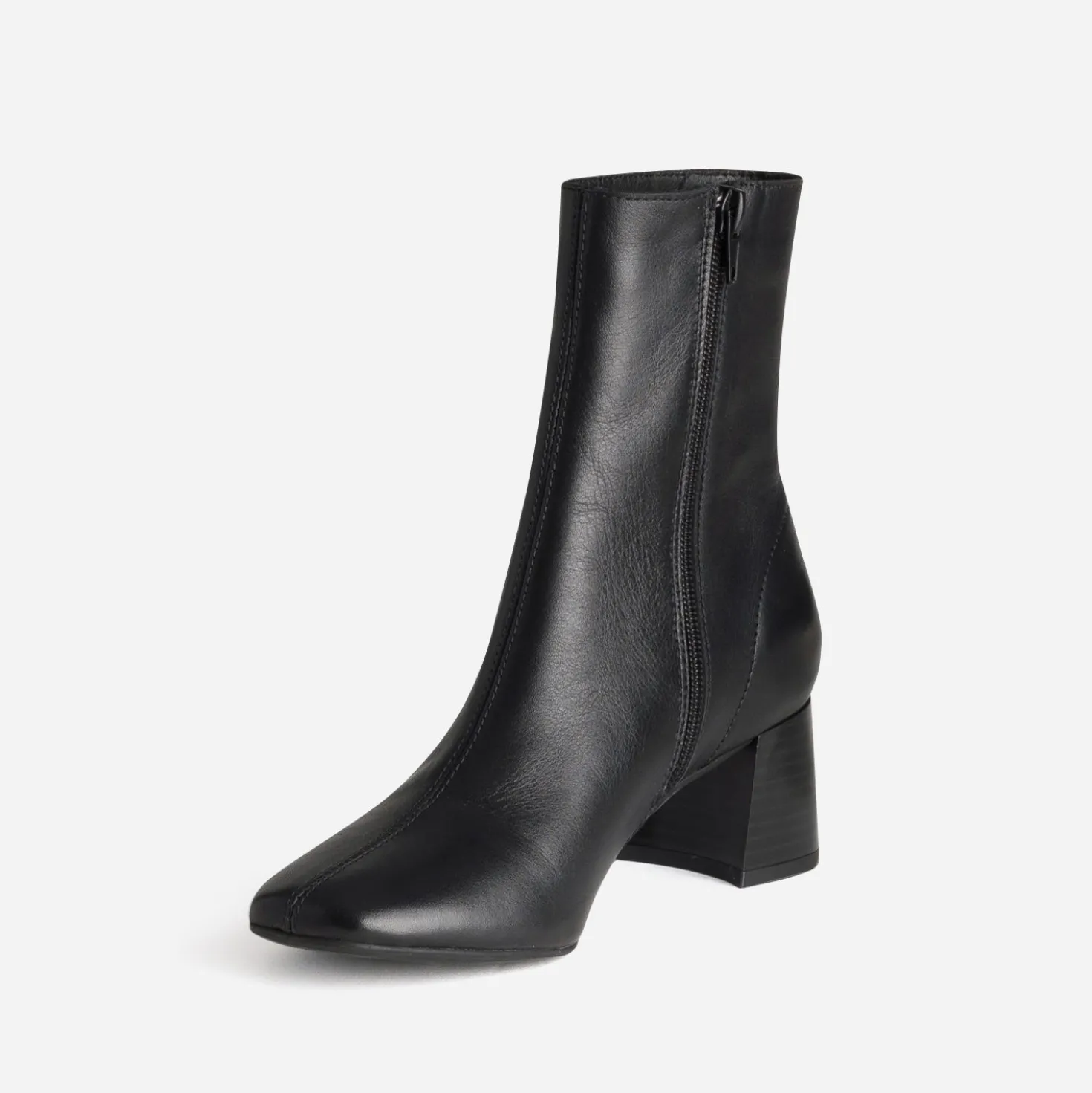 Boots noir cuir