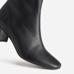 Boots noir cuir