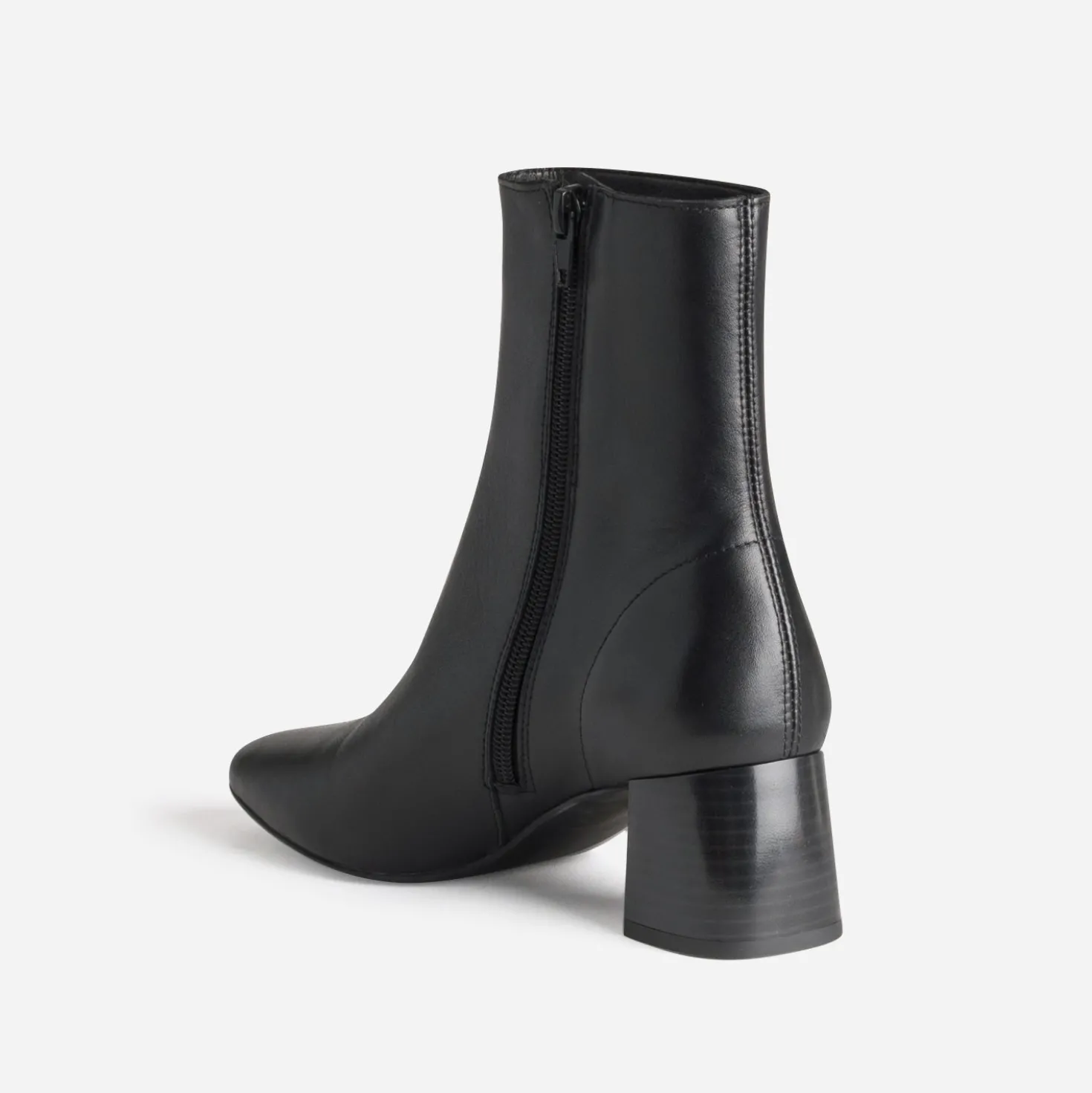 Boots noir cuir