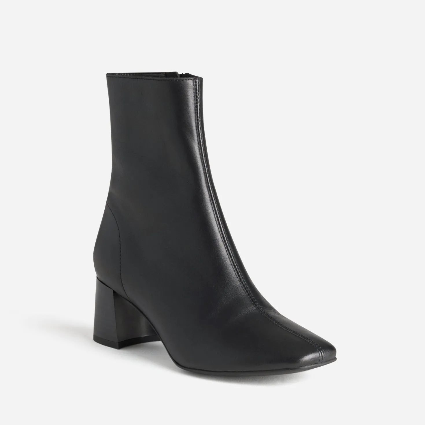 Boots noir cuir