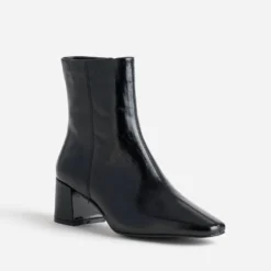 Boots noir cuir