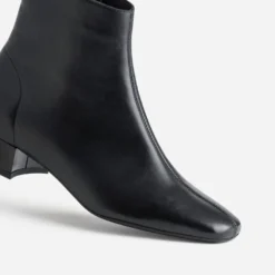 Boots noir cuir