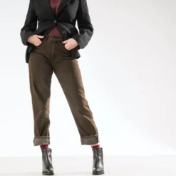 Boots noir en cuir