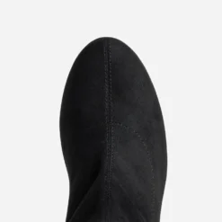 Boots noires à talon