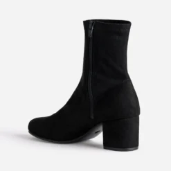 Boots noires à talon