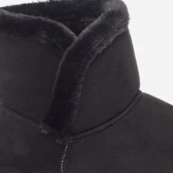Boots noir fourré