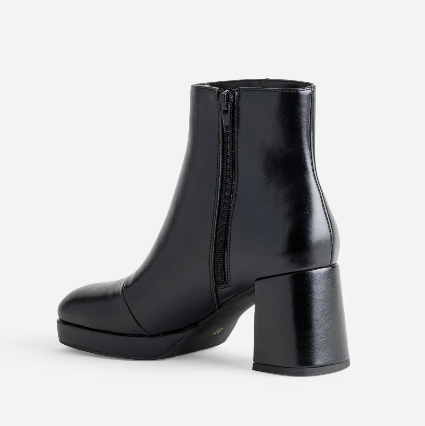 Boots noir à plateforme
