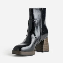 Boots noir à plateforme
