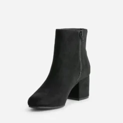 Boots noir suédé