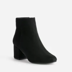 Boots noir suédé