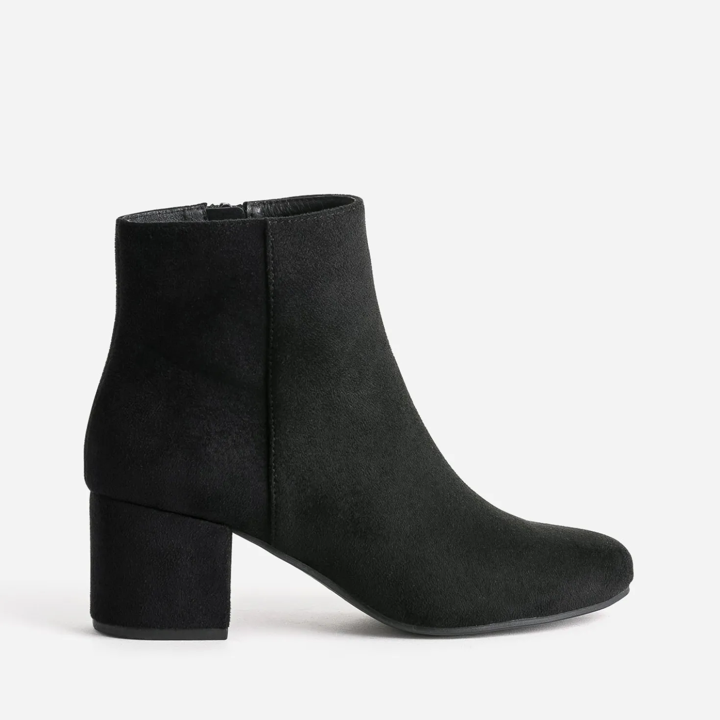 Boots noir suédé