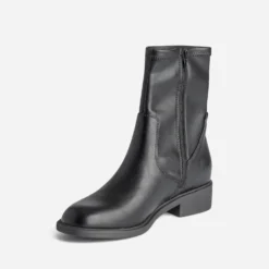 Boots noir zippé