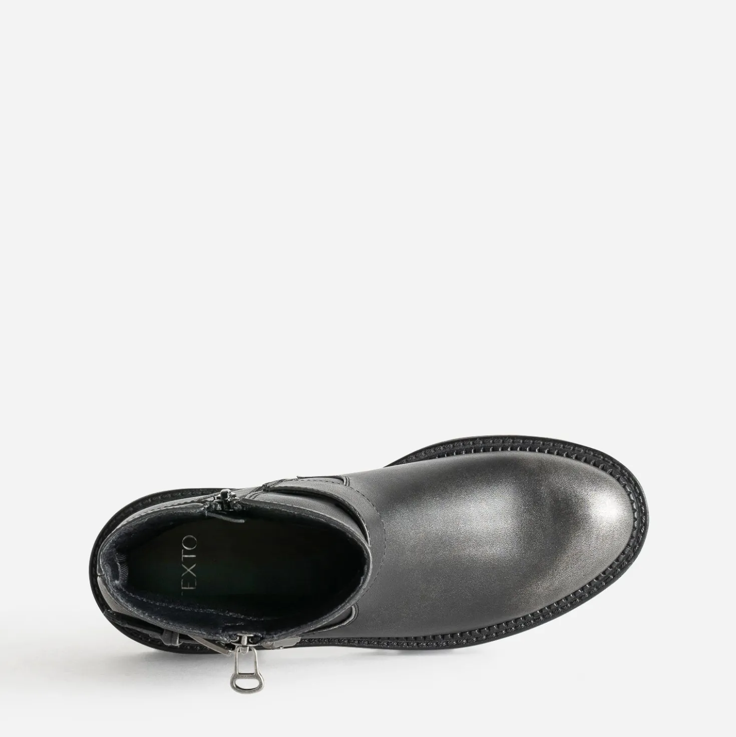 Boots TEXTO gris esprit motard