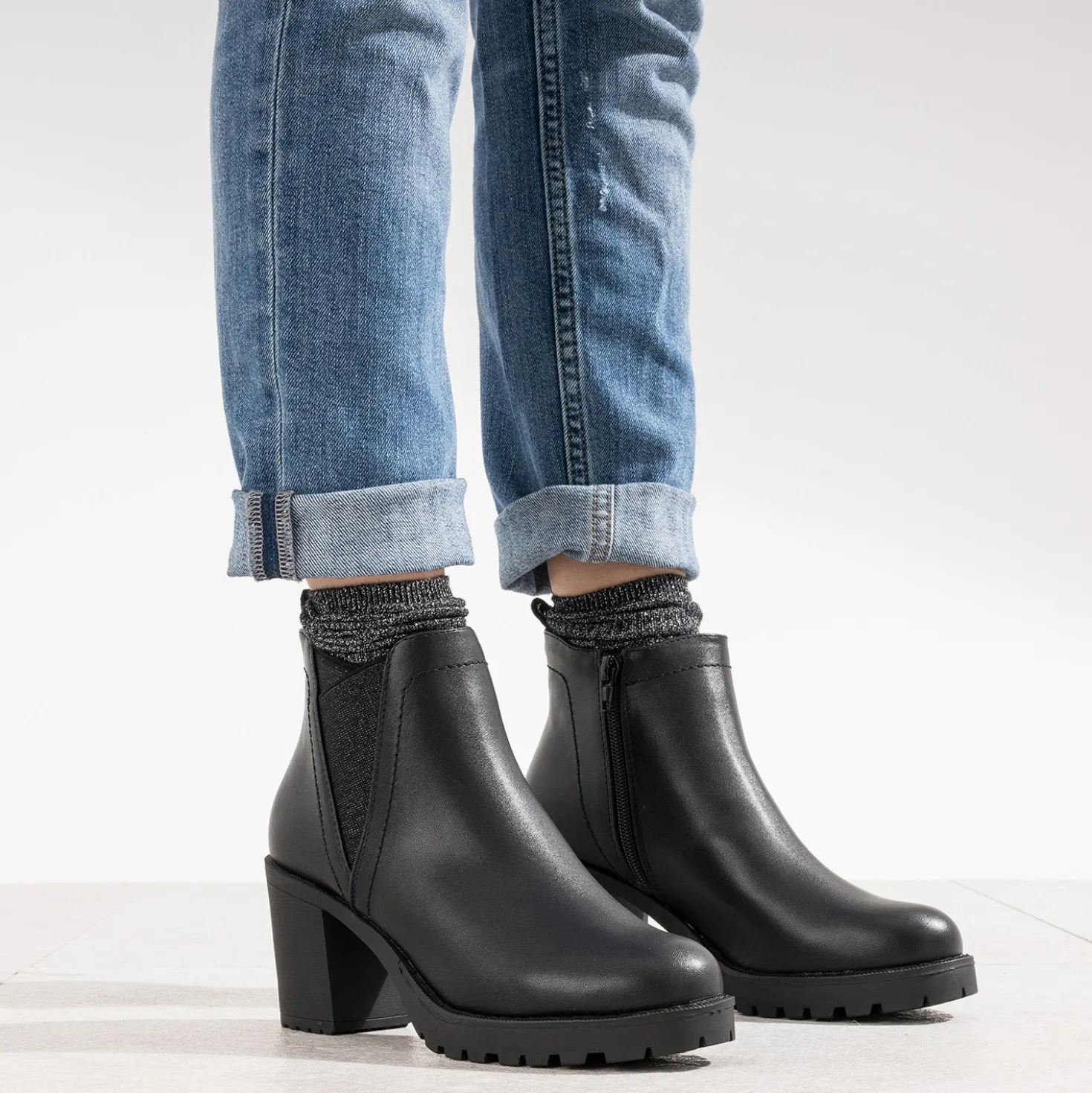 Boots TEXTO noir