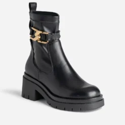 Boots TEXTO noir avec bride amovible