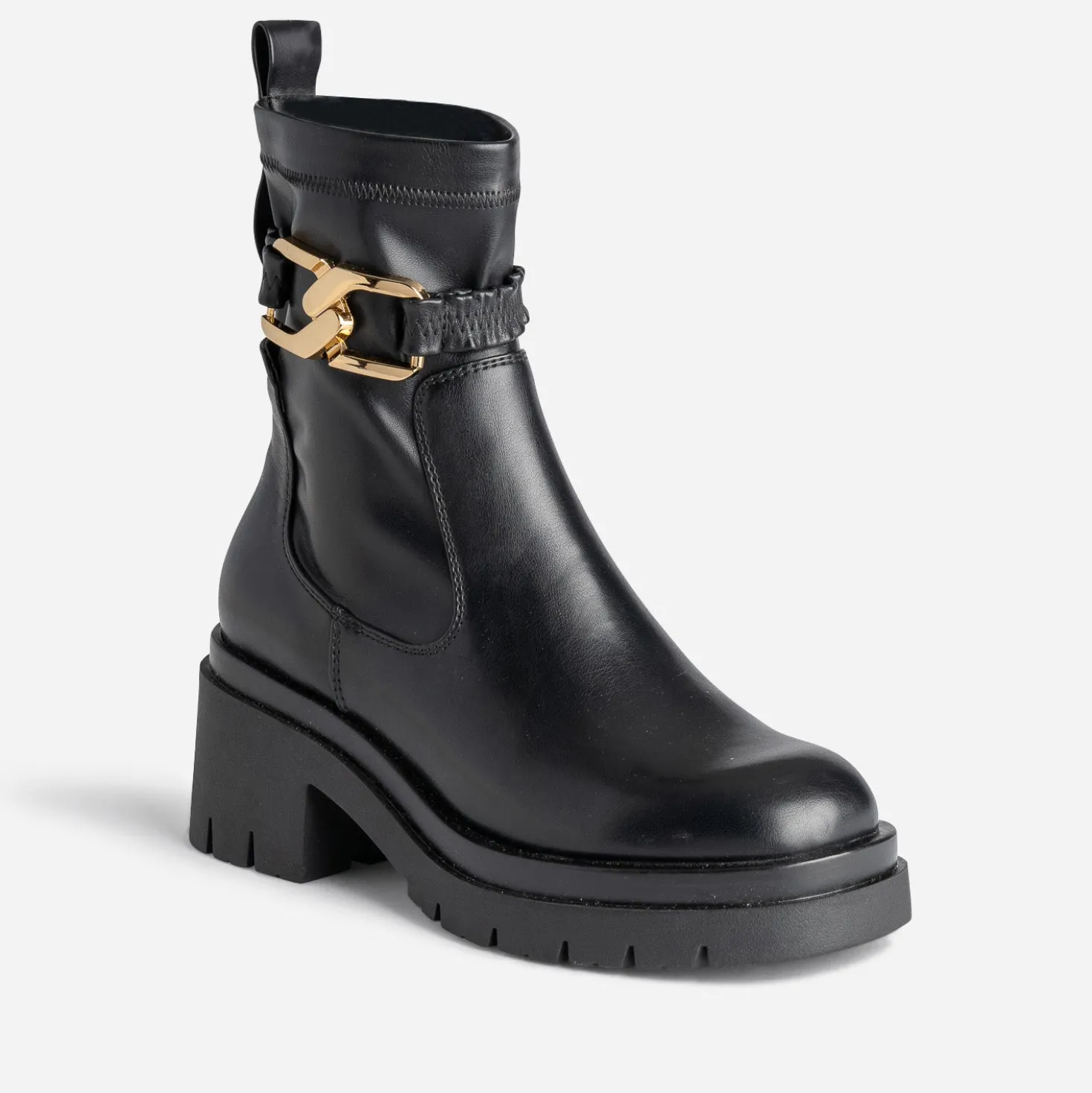 Boots TEXTO noir avec bride amovible