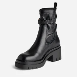 Boots TEXTO noir avec bride amovible