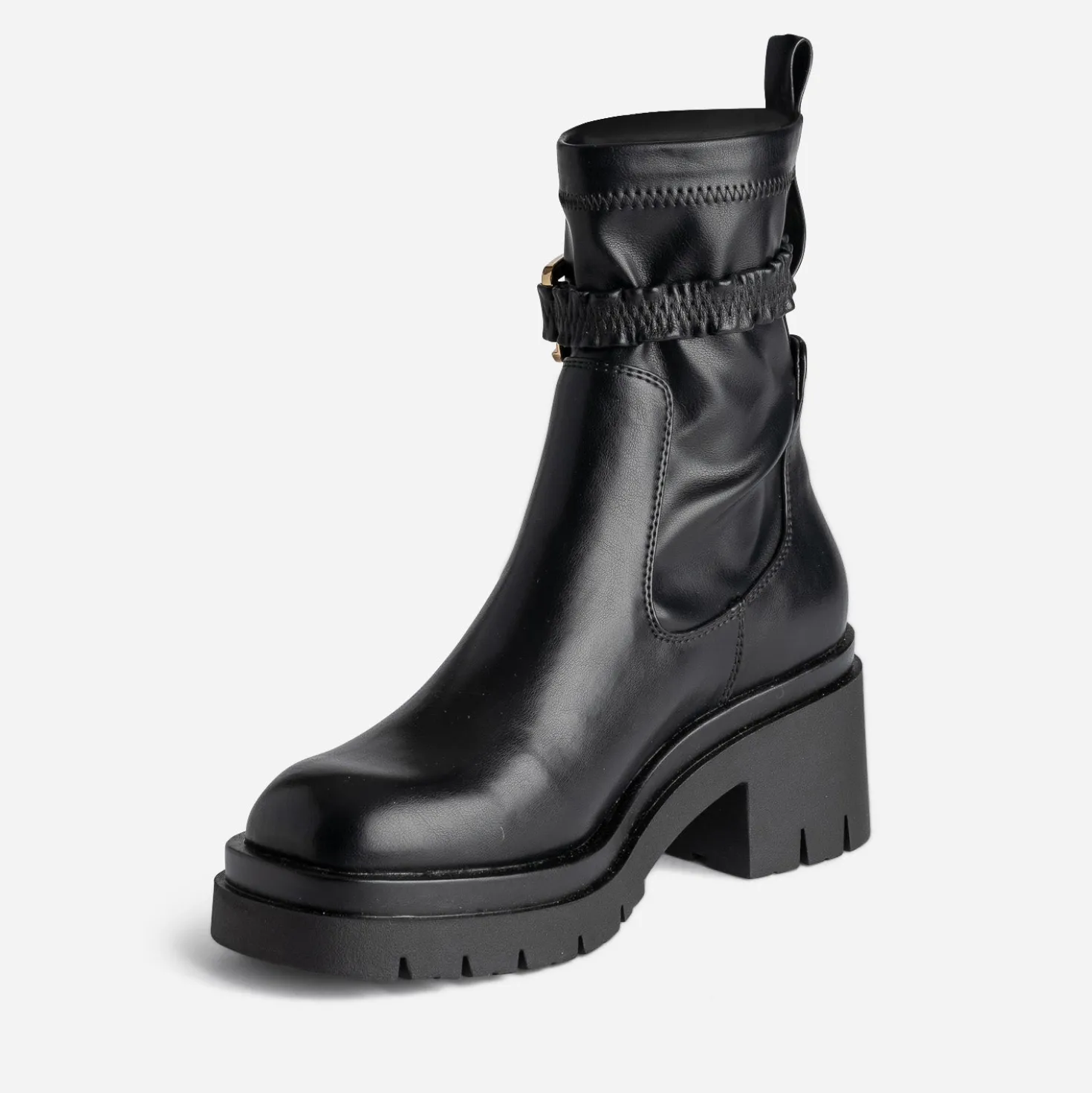 Boots TEXTO noir avec bride amovible