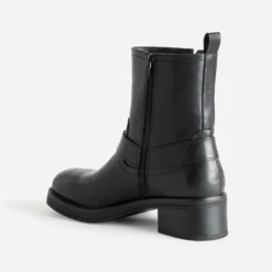 Boots TEXTO noir esprit motard