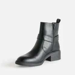 Boots TEXTO noir esprit motard