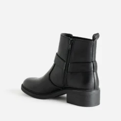 Boots TEXTO noir esprit motard