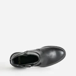 Boots TEXTO noir esprit motard