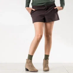 Boots Western ERAM FLEX beige cuir velours