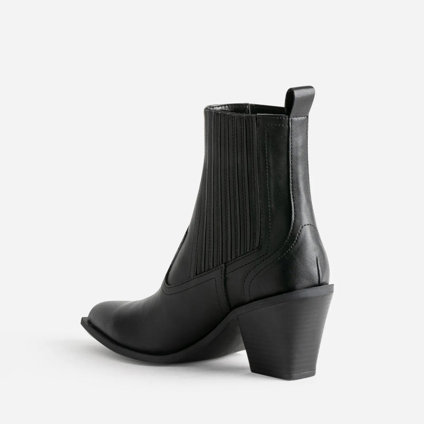 Boots Western TEXTO noir