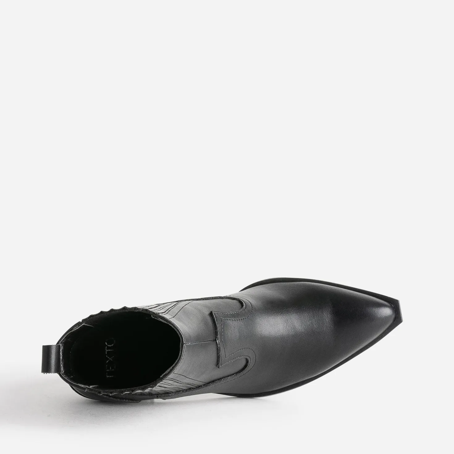 Boots Western TEXTO noir