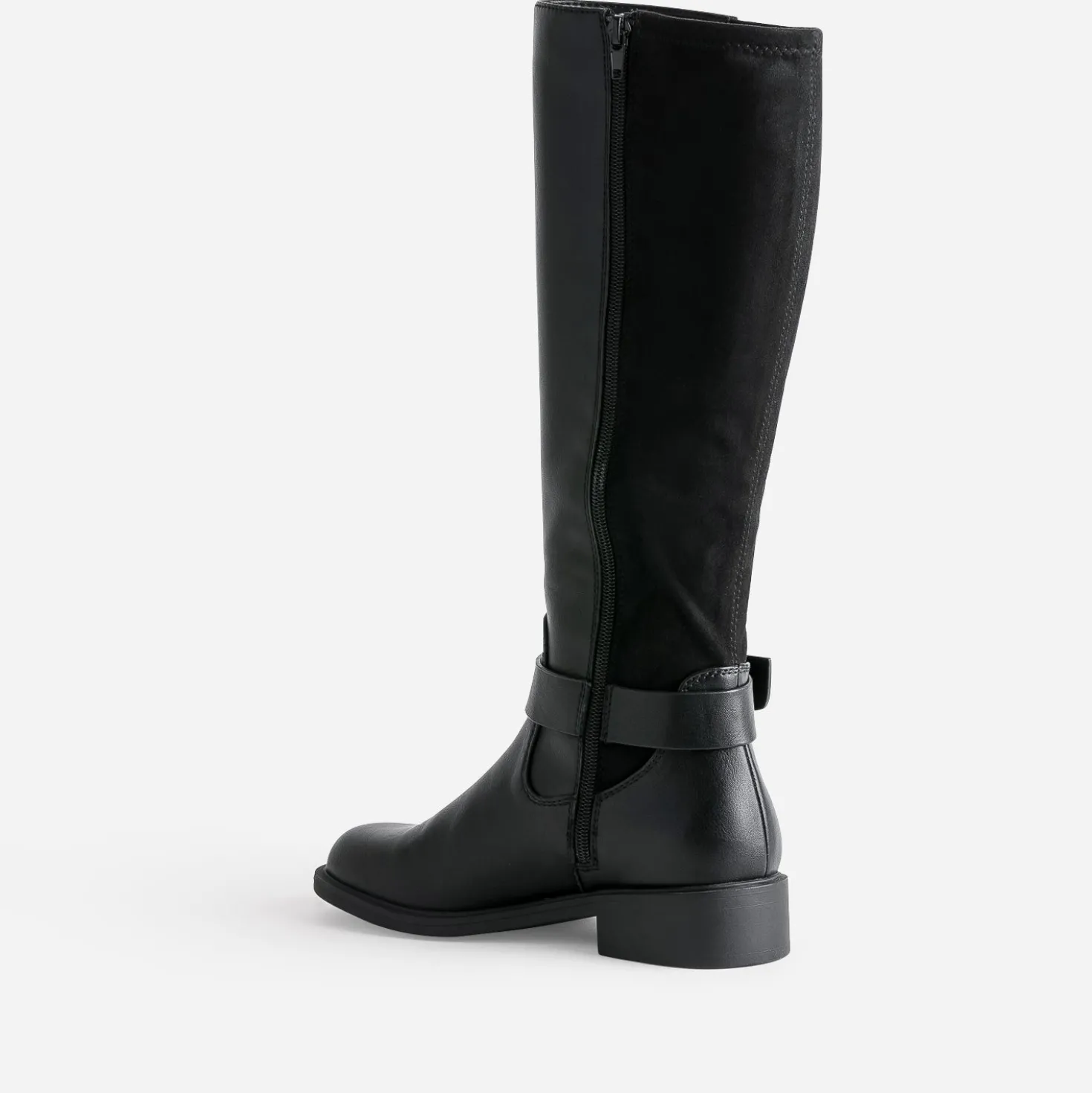 Botte noire bi matière