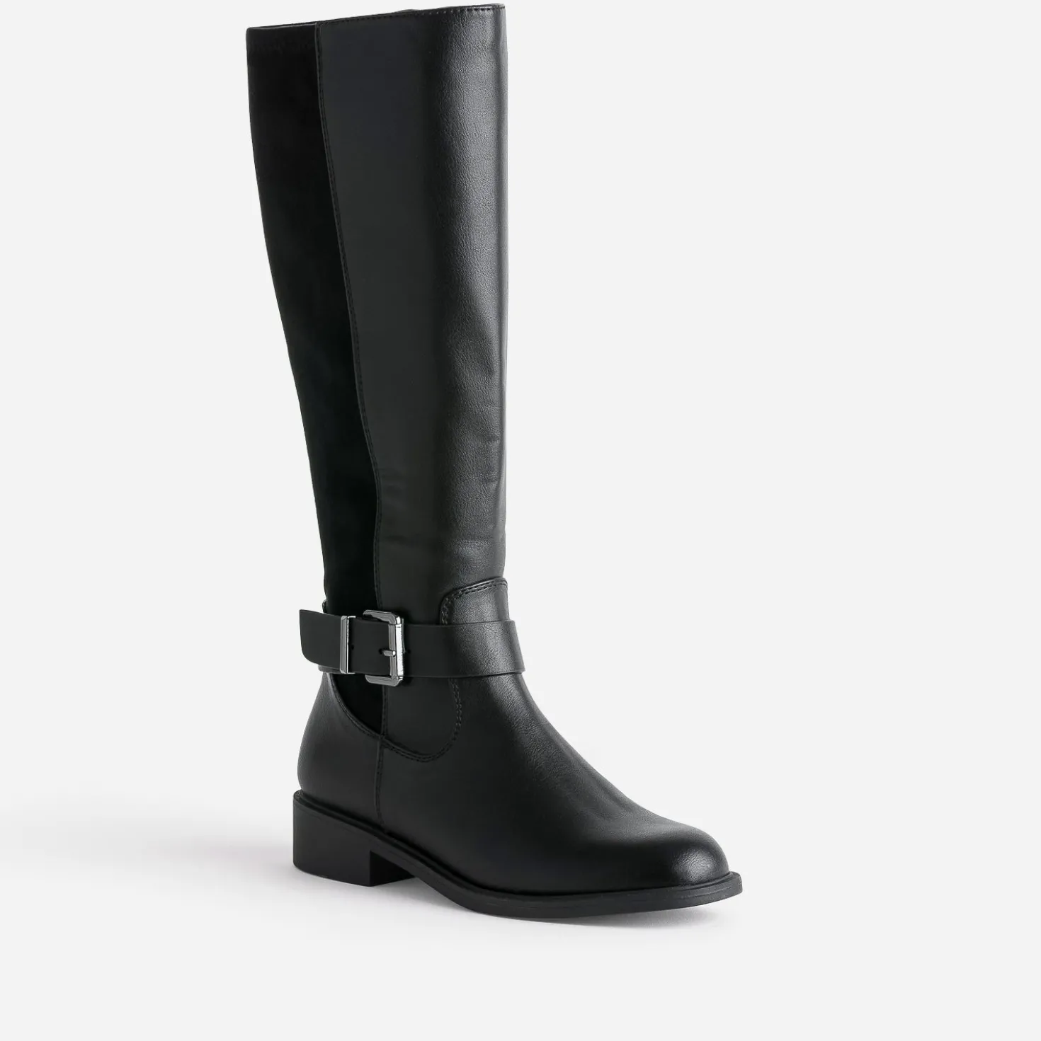 Botte noire bi matière