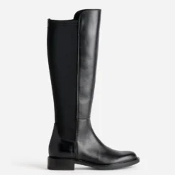 Botte noire bi-matière