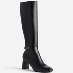 Botte noire bride cheville