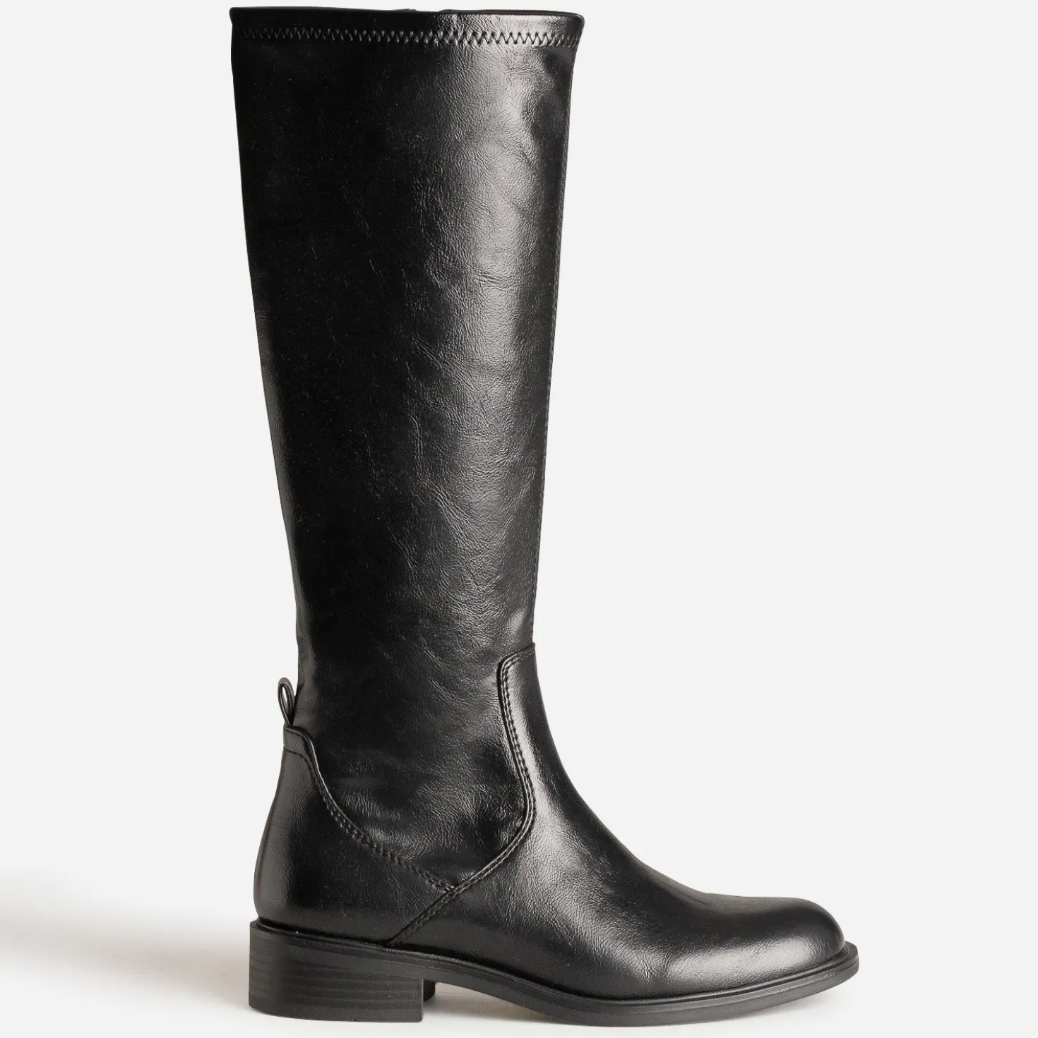 Botte noire forme cavalière