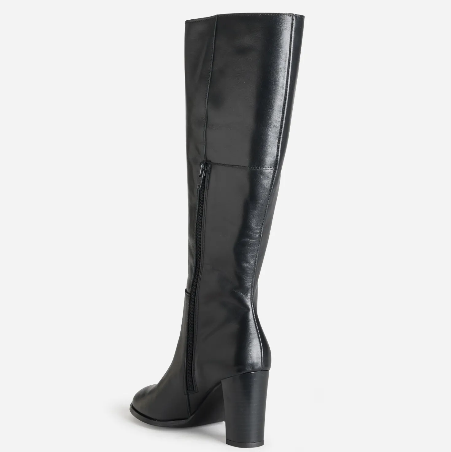 Botte à talon noire