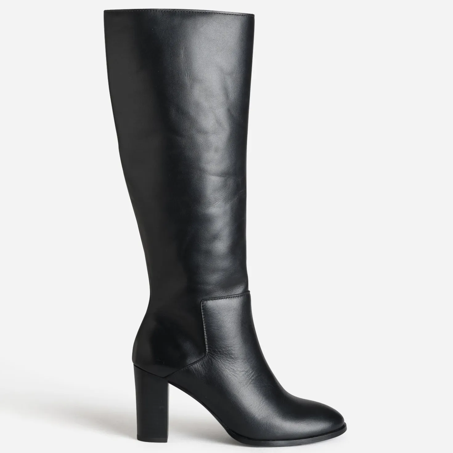 Botte à talon noire