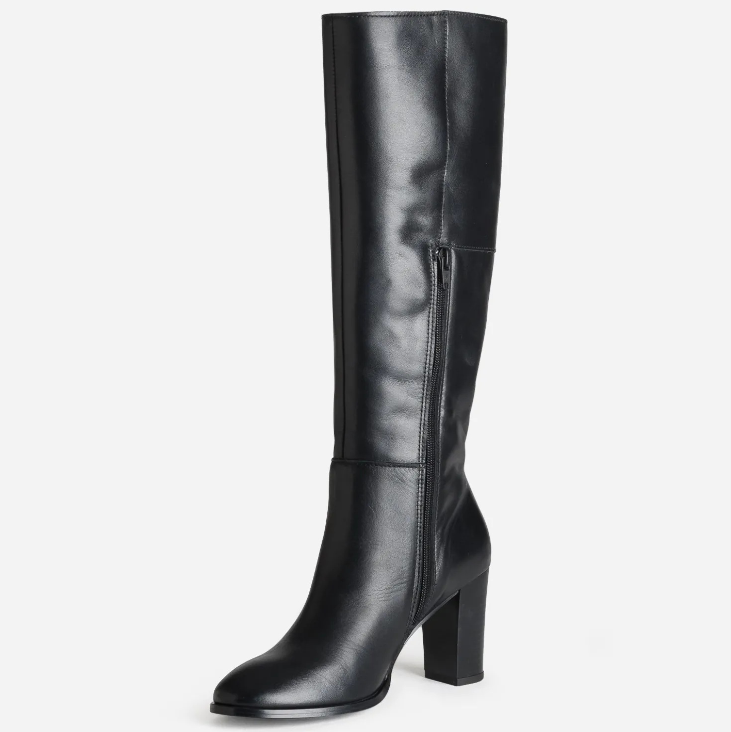 Botte à talon noire