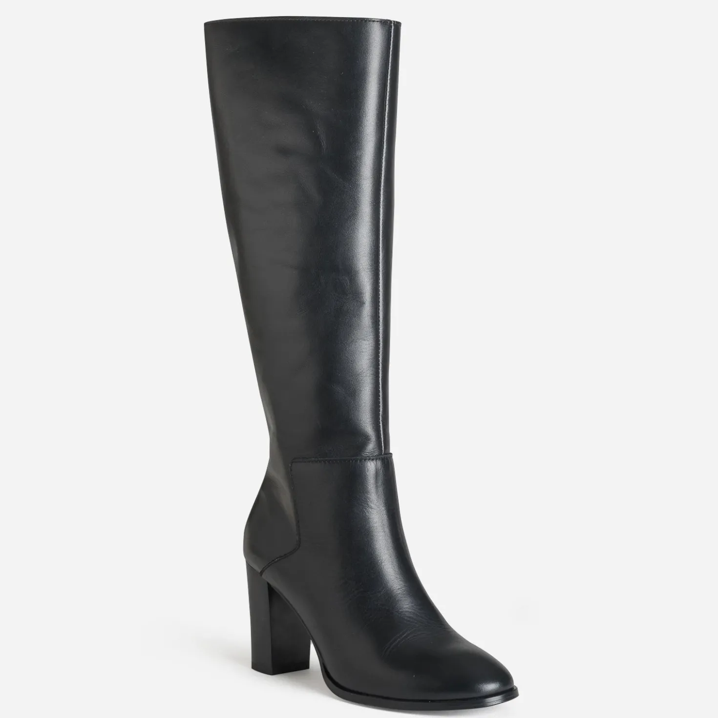 Botte à talon noire