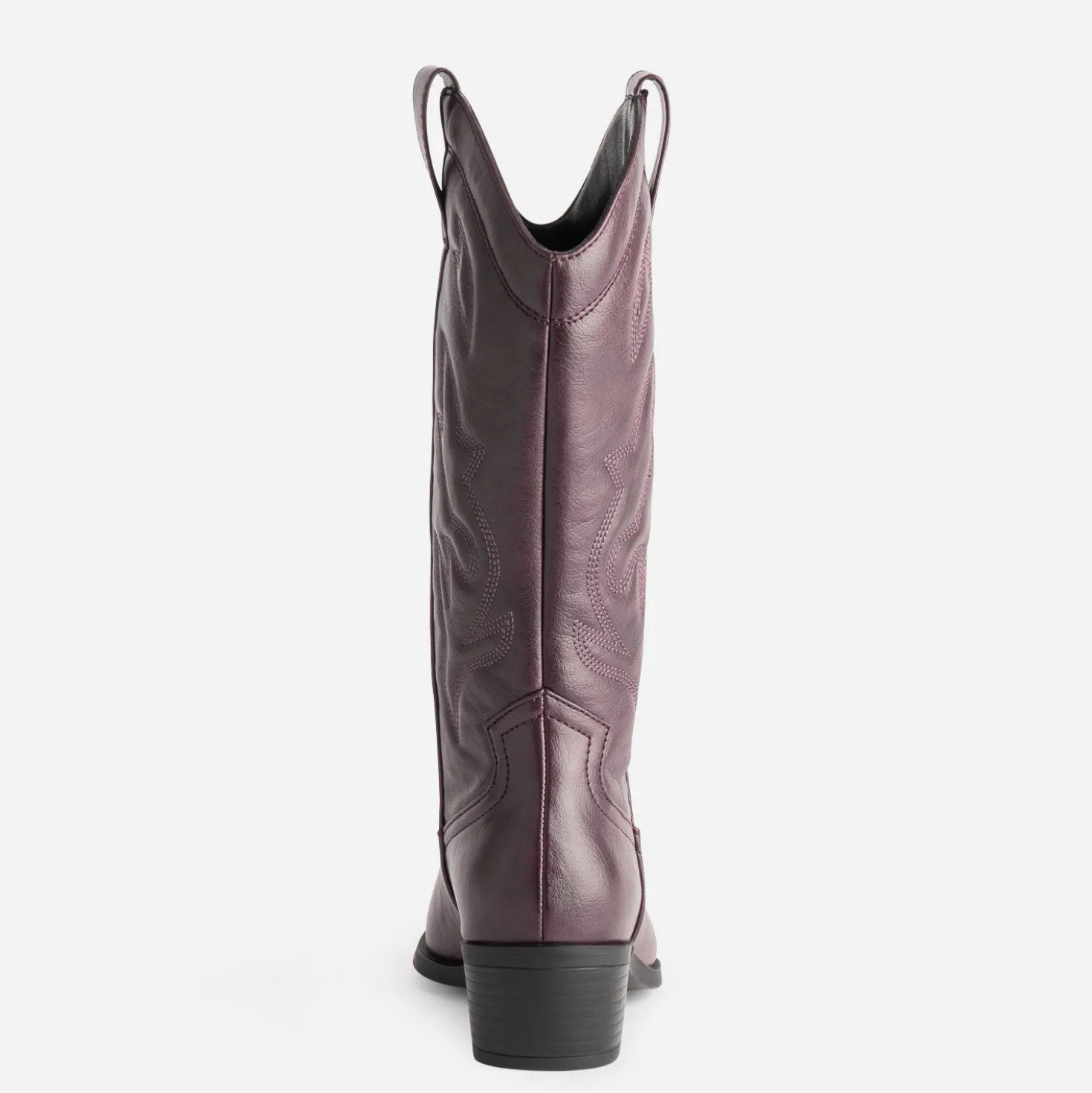 Botte TEXTO bordeaux esprit santiag