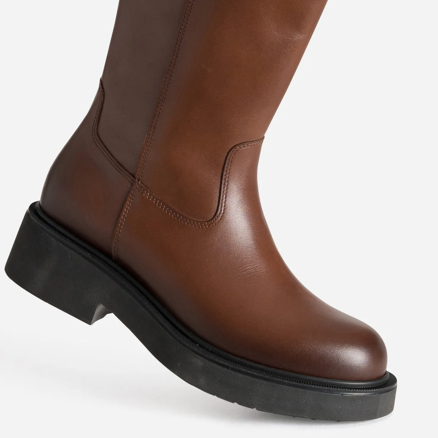 Botte TEXTO cognac cuir