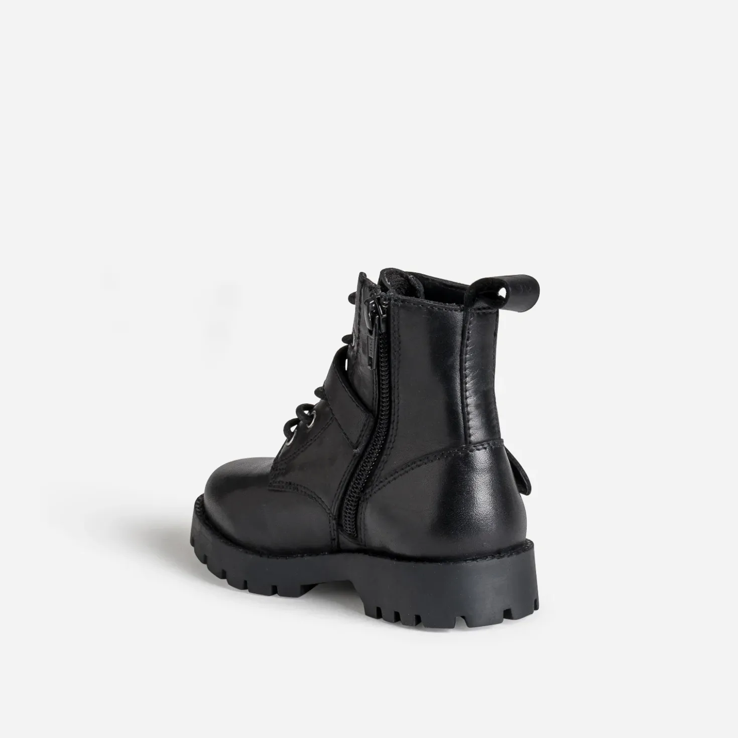 Bottine BUGGY noire boucle-coeur