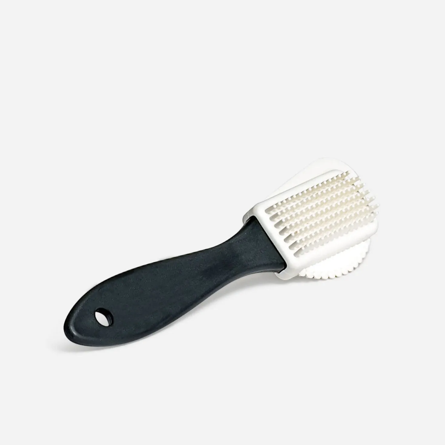 Brosse FAMACO blanche et noire pour daim et nubuck