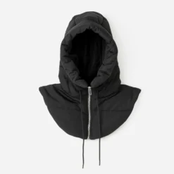 Capuche TEXTO noire matelassé
