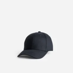 Casquette noire toile